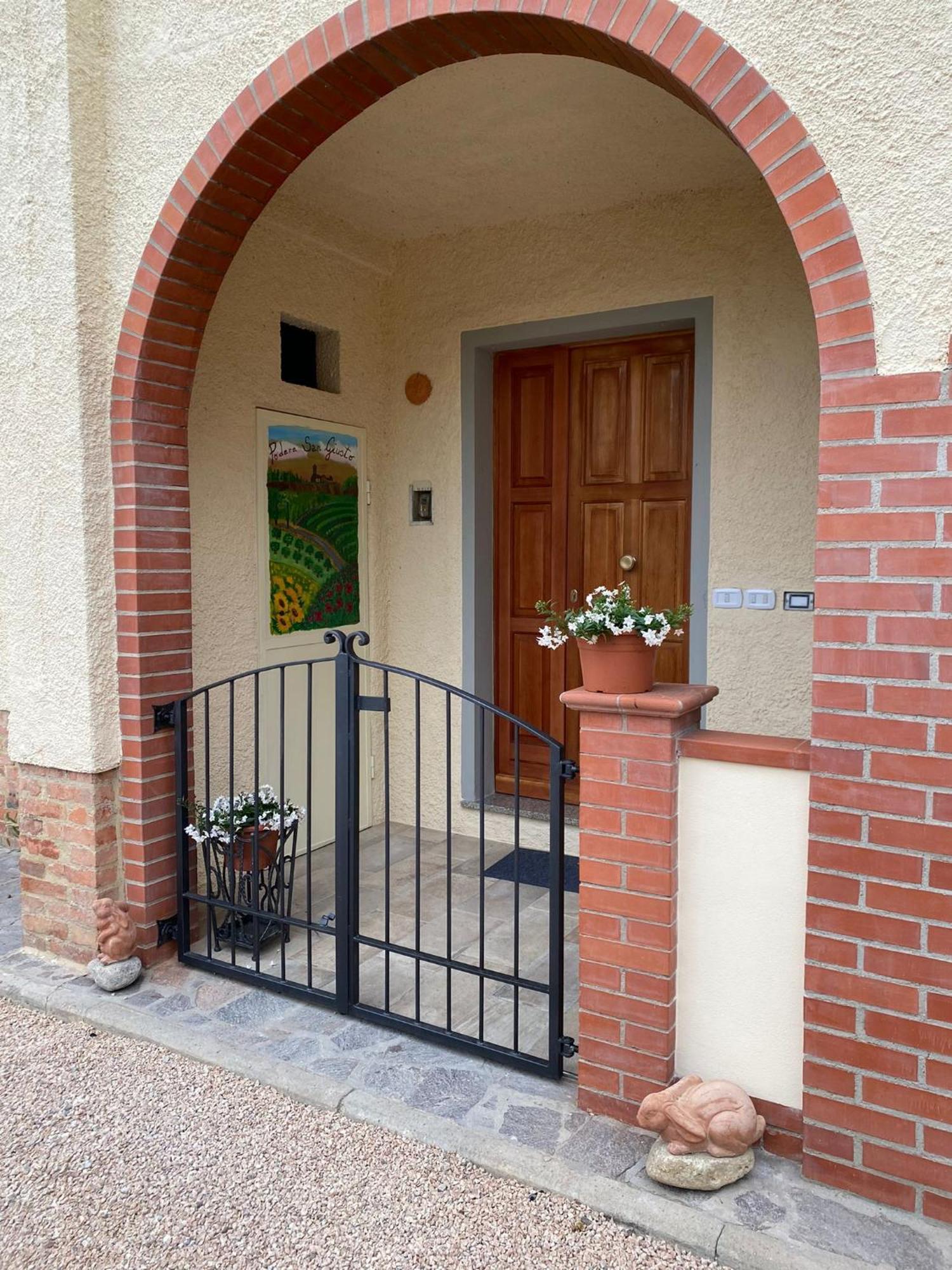 Casa Vacanze Podere San Giusto Volterra Esterno foto