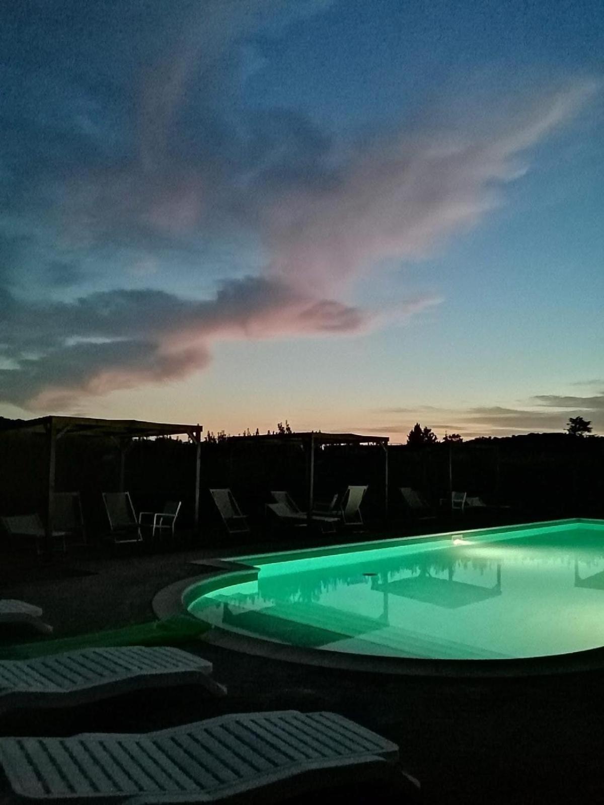 Casa Vacanze Podere San Giusto Volterra Esterno foto